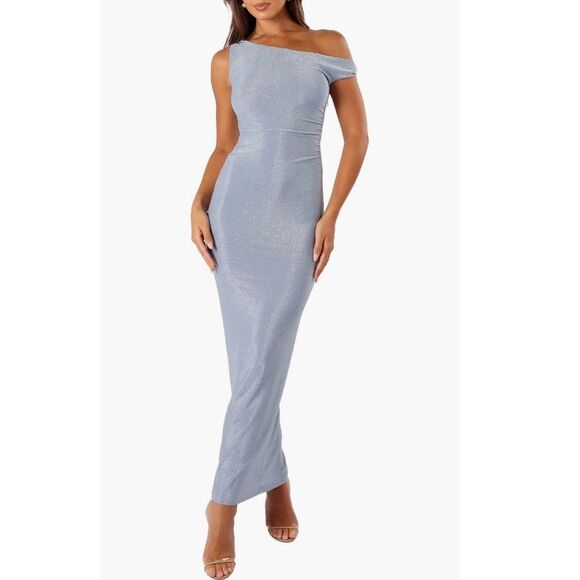 Petal & Pup Sebastian One Shoulder Body-Con Dress New! - Picture 1 of 11